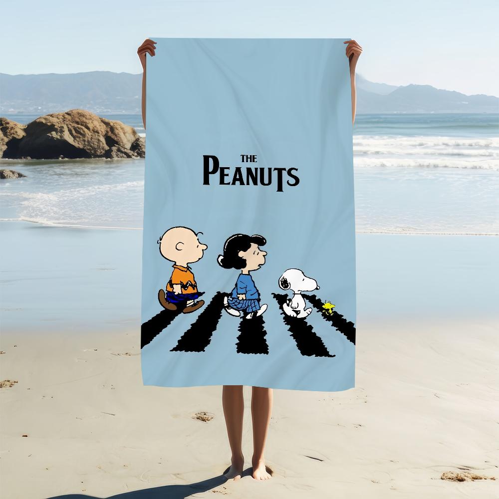 Towel Soft Cute Pool Gift For Travel S-Snoopys-S Gym Shower Camping Quick Dry Cartoon Sports Large Beach Towel
