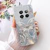 For Realme 12+ 12X 12 5G Cute Flower Butterfly Cat Painted Case For Realme12 5G 12 Plus 12X 12Plus Soft Silicone TPU Phone Cases