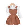 Kids Casual Long-Sleeve Set, Comfortable Daily Wear Outfits