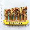Spanien Kühlschrankmagnete Touristensouvenir Cordoba Barcelona Mallorca Sevilla Kantabrien Reisegeschenke Magnetische Kühlschrankaufkleber