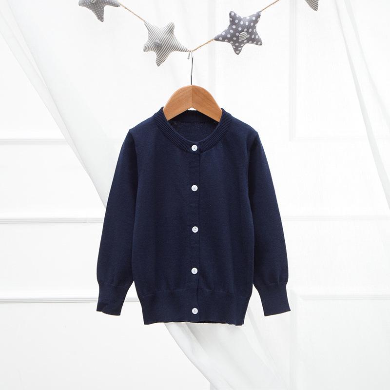 Jaro/Léto 2024 Kojenecký a Batolecí Svetr: Evropská a americká čistá bavlna úplet pro chlapce a dívky