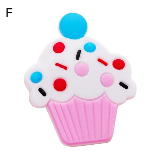 

Мини-мультфильм фрукты клубника/виноград/вишня магнит на холодильник наклейки на холодильник F