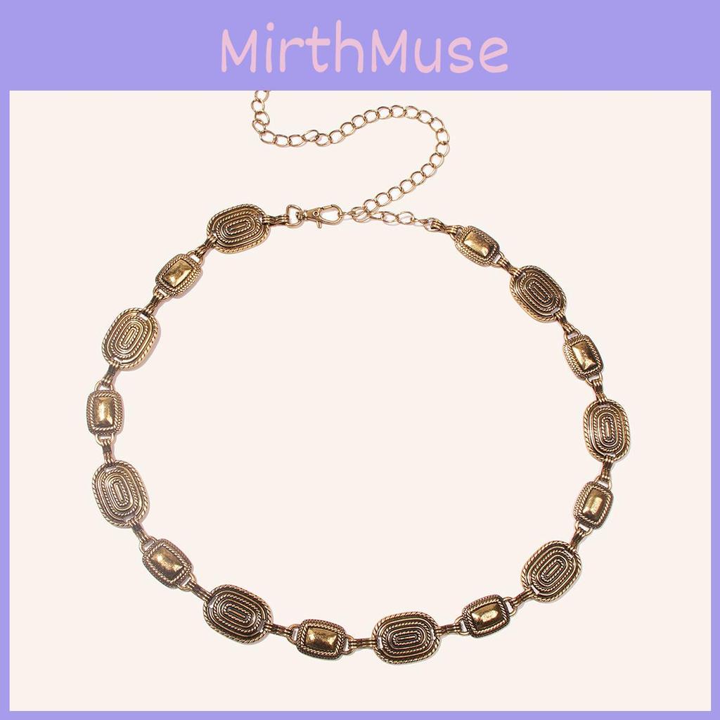 Ethnic Style Metal Waist Chain For Women With Engraved Detailing Fashion Accessory For Summer And Winter Wear