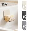 Kitchen Sink Organization Tools Wall Mounted Flexible Sponge Holder, Traceless Adhesive Drain Rack, Space Counter Organizer Saving Bendable