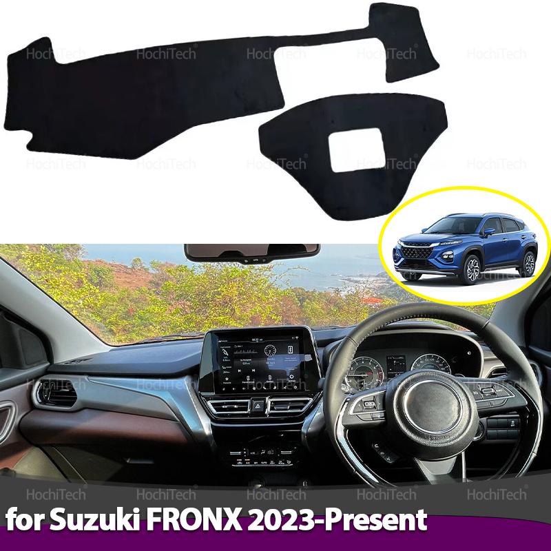 Car Dashboard Cover Anti-Slip Mat Protect Pad Sunshade Carpet Rug For Suzuki FRONX Starlet Cross WDB3S WEB3S 2023 2024-Present