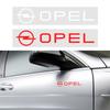 Car Styling PVC Logo Side Body Fender Windshield Trunk Bumper Sticker For Opel Astra Mokka Zafira Corsa Vectra Car Wheel Hubcap