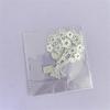 Fustelle Metalliche Etichetta Fiore Stencil per Goffratura Scrapbooking per Biglietti Fai da Te