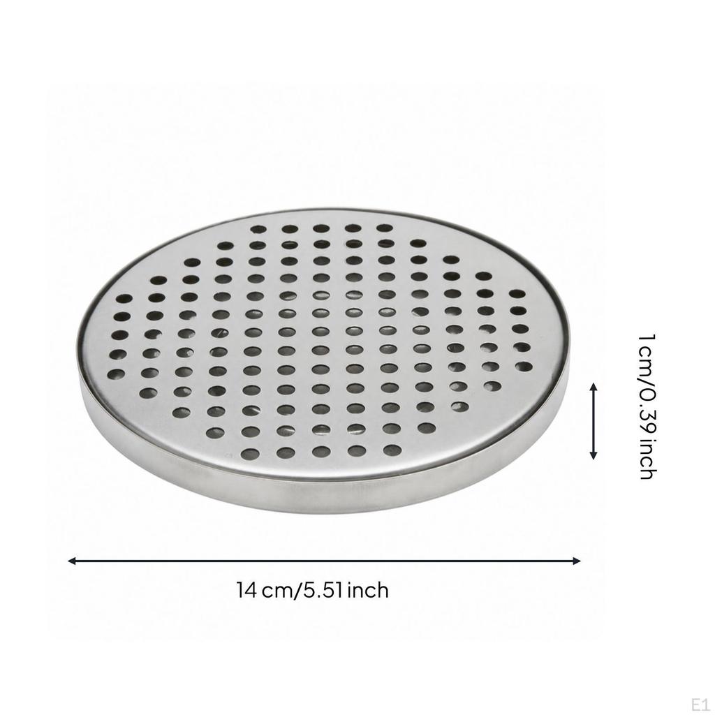 Perforated Drop Tray Easy To Clean Stainless Steel for Baristas,