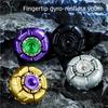 Gyro Fidget Spinner à ouverture et fermeture du bout des doigts, décompression, soulagement du stress, jouets pour autisme, cadeaux pour adultes et enfants