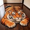Multiple Sizes Bathroom Carpet Tiger Shape Bedside Rug Creativity Bedroom Floor Mat  Home Decor