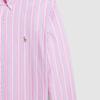 Polo Ralph Lauren SS24 Striped Logo Long Sleeve Point Collar Button Down Shirt Men Shirts Pink MNPOWOV16823518-650