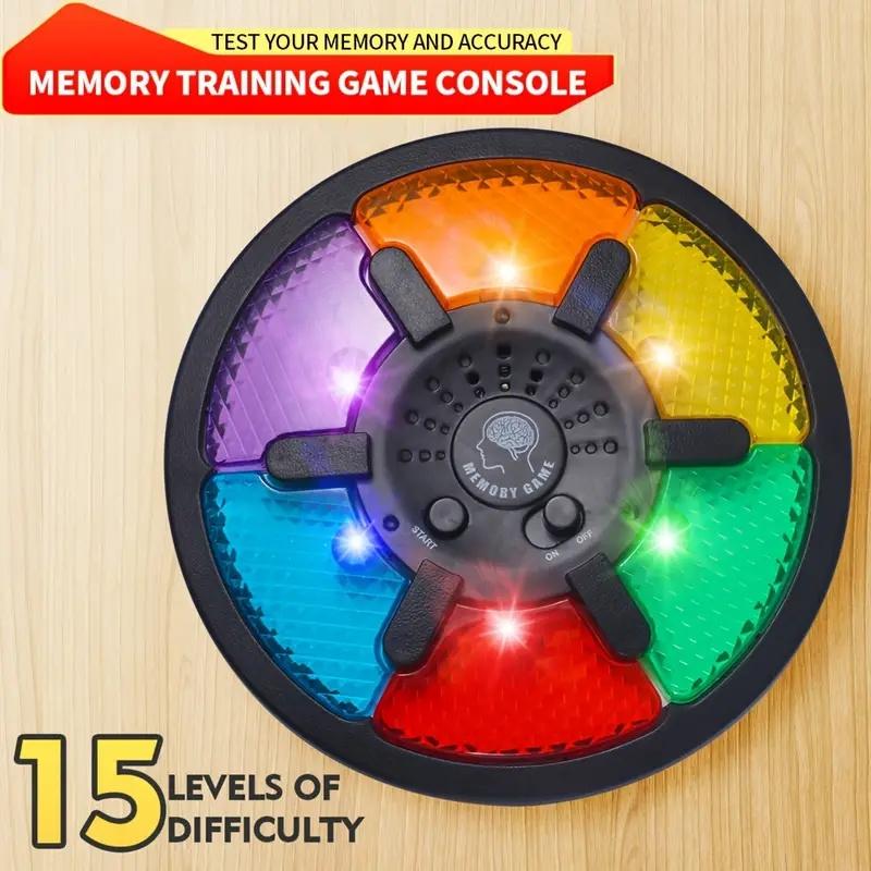 [lnteractive Memory Game] Electronic Memory Games Console | Focus, Memory, Logic TrainingToys, Circular Memory Game, Puzzle Toys