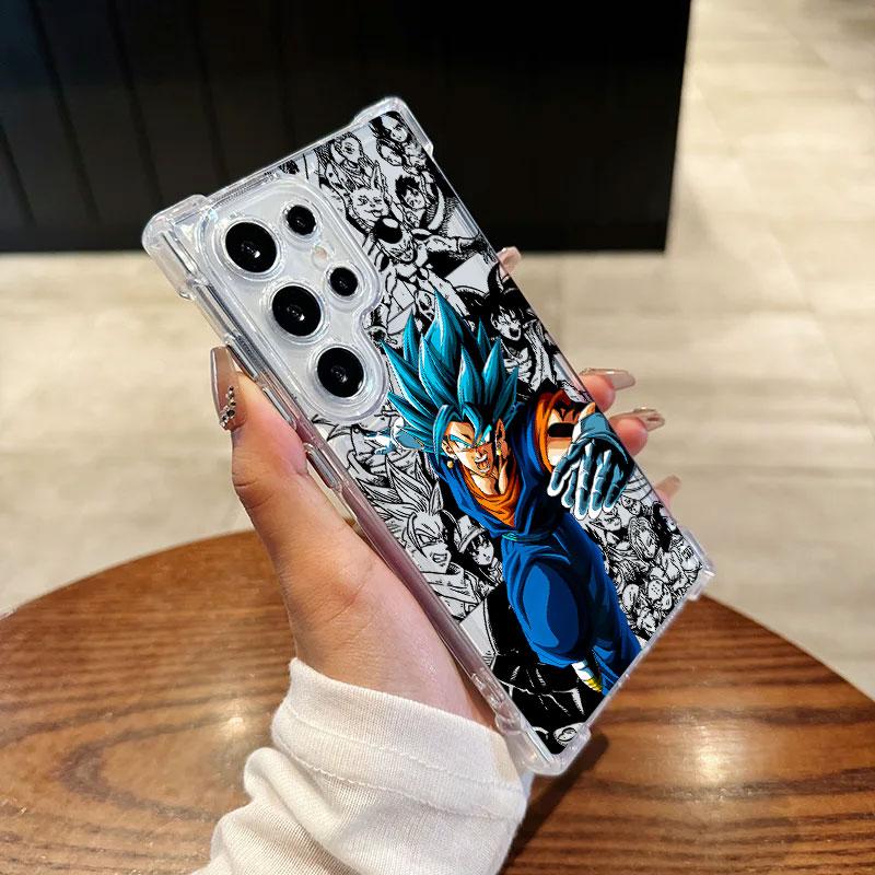Dragons Balls Goku Vegeta Super Saiyan Phone Case For Samsung Galaxy S25 S24 FE S26 S23 S22 S21 S20 Ultra S26 Plus S25 FE Cover
