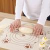 New Non-slip Silicone Dough Mat Kitchen Supplies Thickened Baking Mat Dough Baking Rolling Board Pizza Dough Mats