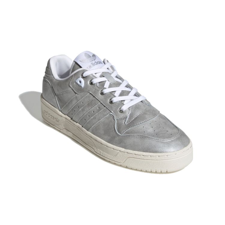 Adidas Originals Rivalry Low Retro Casual Low-Top Sneakers Unisex Sneakers Silver EE5375