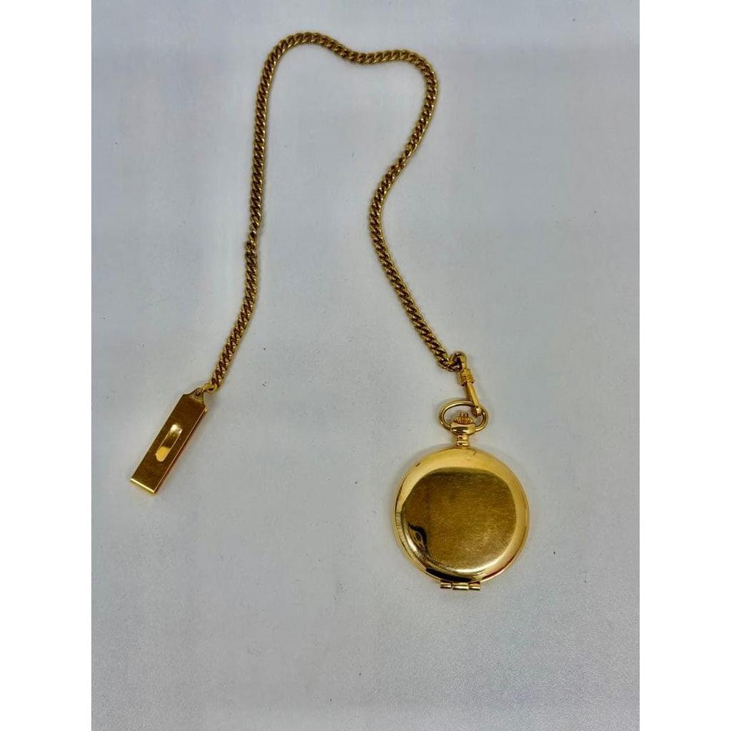 Used ALBA SUCCESS VINTAGE pocket watch gold color