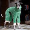 Whippet Italian Greyhound Clothing Fleece Jammies Coat Autumn Winter Warm Plush Turtleneck Jacket Pet Dog Clothes Fashion Jumper