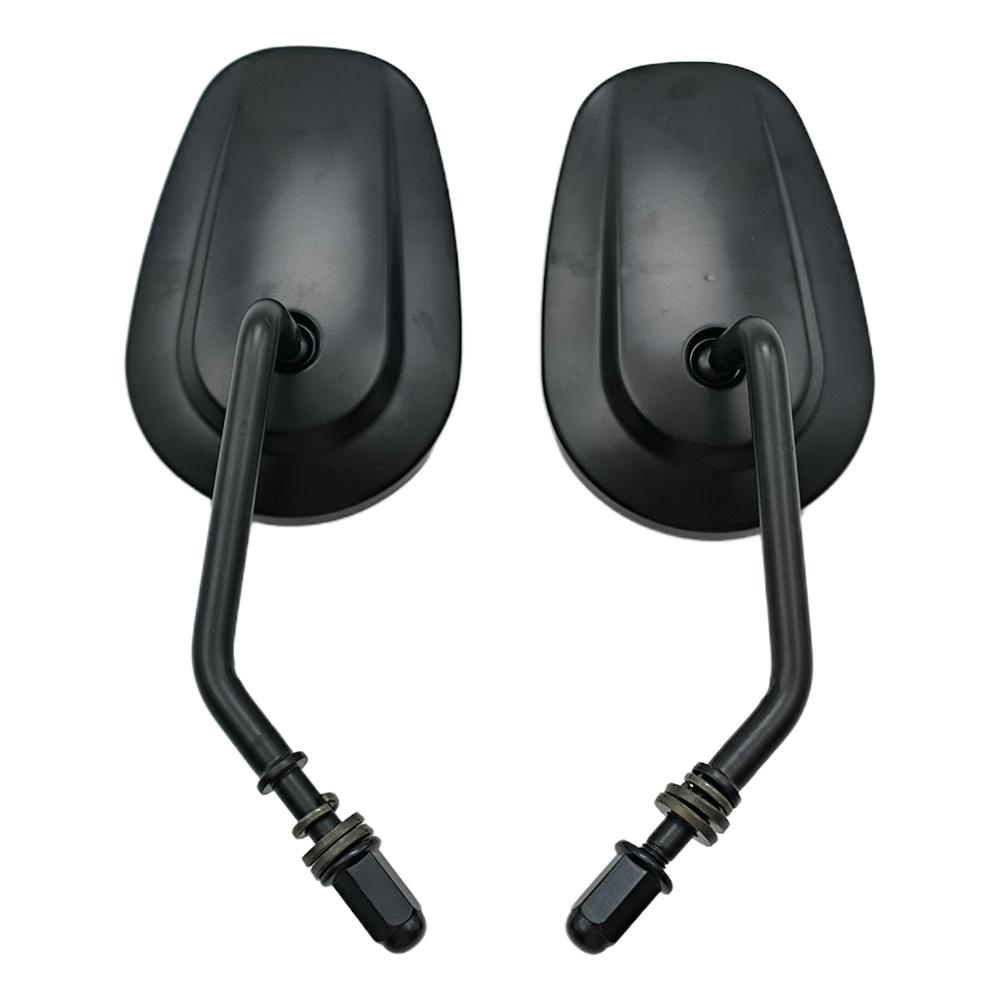 8MM Motorcycle Rear View Side Mirrors For Harley Softail Dyna SPORTSTER XL 883 1200 Touring Road King Street Glide CVO FXDB FXDF