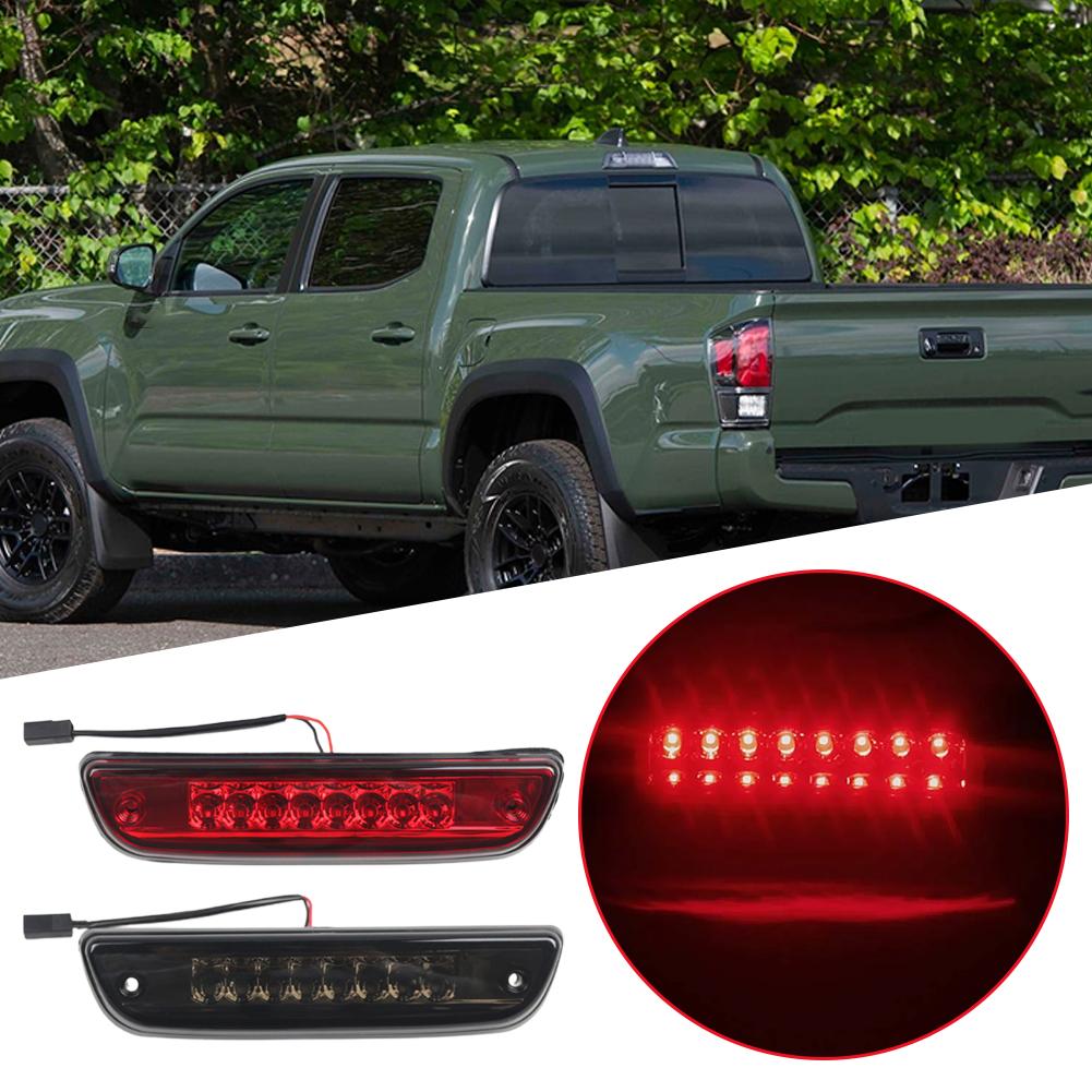 Led Third Brake Light Car Black High Mount Stop Light Rear Tail Cargo Stop Lamp For 95-17 Pick-up Smoke Lens F0p1
