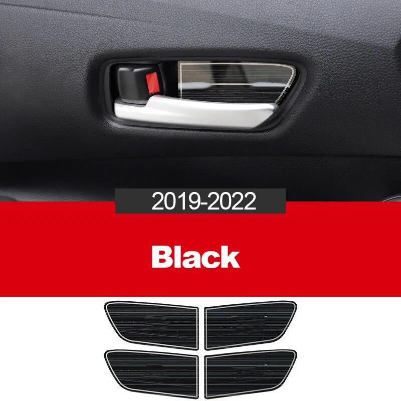 Stainless Steel Car Styling Inner Door Handle Bowl Covers Trims Accessories For Toyota Corolla    2022 E210 12th