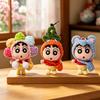 Cute Cartoon Shin-chan Plush Doll with Costume Change - Backpack Pendant Ornament