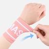 Durable And Safe 1 Pair Elastic Sport Wristband Basketball Volleyball Wrist Guard Golf Tennis Sweatband Wrist Band Fashion Colorful Wrist Support