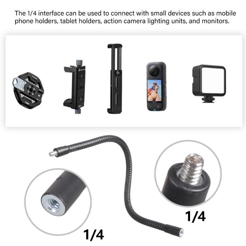 Varilla Extensora Plegable Ligera de 28 cm 35 cm 48 cm para Montaje de Cámara para DSLR, Smartphone y Equipo de Iluminación