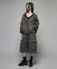 HEDER HELEN Damage Cargo Bermuda Pt Charcoal