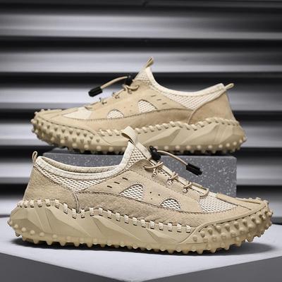 Summer Breathable Outdoor Casual Shoes Men Sneakers Antiskid Slip On Walking Shoes Moccasins Man Shoes