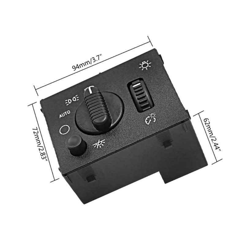 19381535 Heavy Duty Headlight Control Switch Car Interior Switch Fog Lamp Control Knob