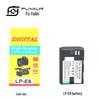 Canon-Compatible LPE6 Camera Battery for 5DS, 5D Mark II-IV, 6D, 80D, EOS R6, R5, R, 90D