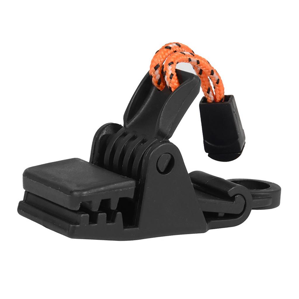 Tent Clip Plastic Rustproof Windproof Secure Grip Awning Clamp for Outdoor Activities