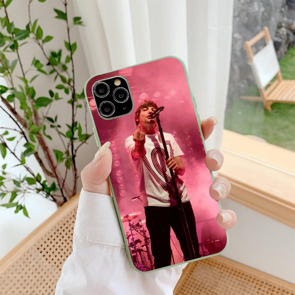 L-Louis Singer T-Tomlinson Phone Case For IPhone 14 11 12 13 Mini Pro Xs Max 8 7 6 6S Plus X XR Solid Candy Color Case
