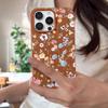 Elegant Floral Vine Pattern Anti-Yellowing TPU Case with Full-Body Shockproof Protection for iPhone 17 Pro Max Air 16e 16 15 14 13