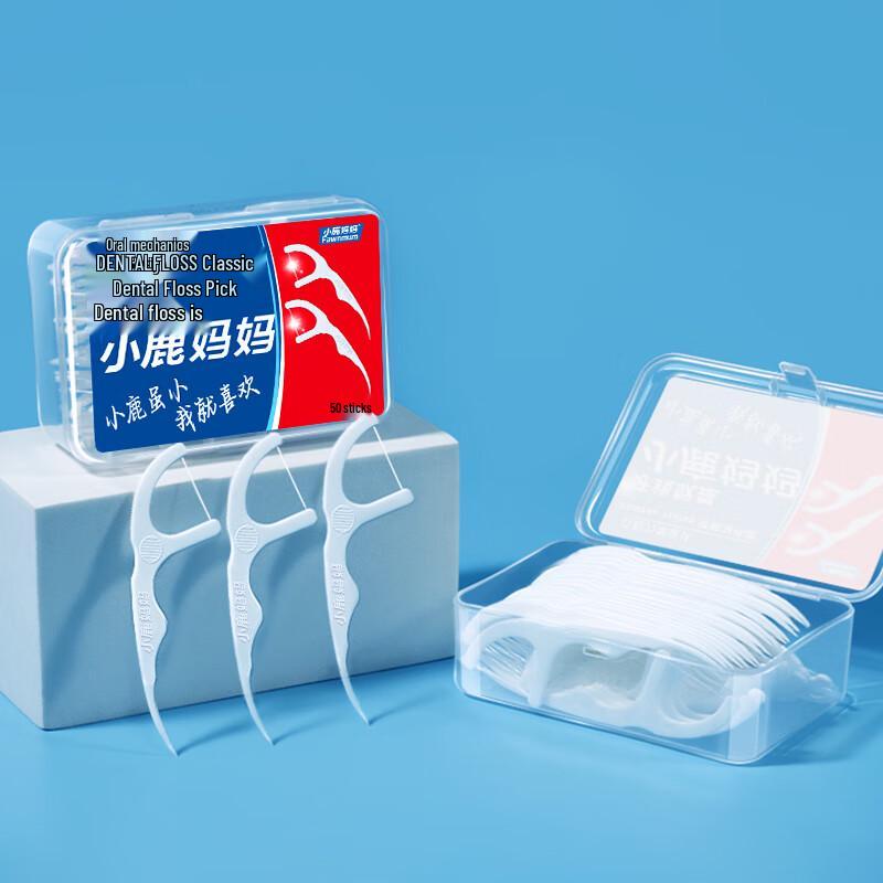 Deer Mom Deep Clean Smooth Dental Floss Picks