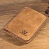 Men's Wallet Foldable Small Money Purses PU Leather Wallet Billfold Credit Card ID Holders
