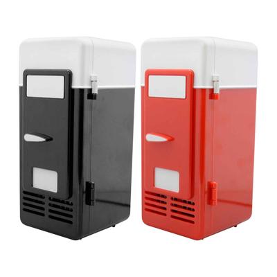 Mini USB Refrigerator USB Refrigerator Drinks Beverage Cans Refrigerator and Heater Portable Refrigerator USB Refrigerator