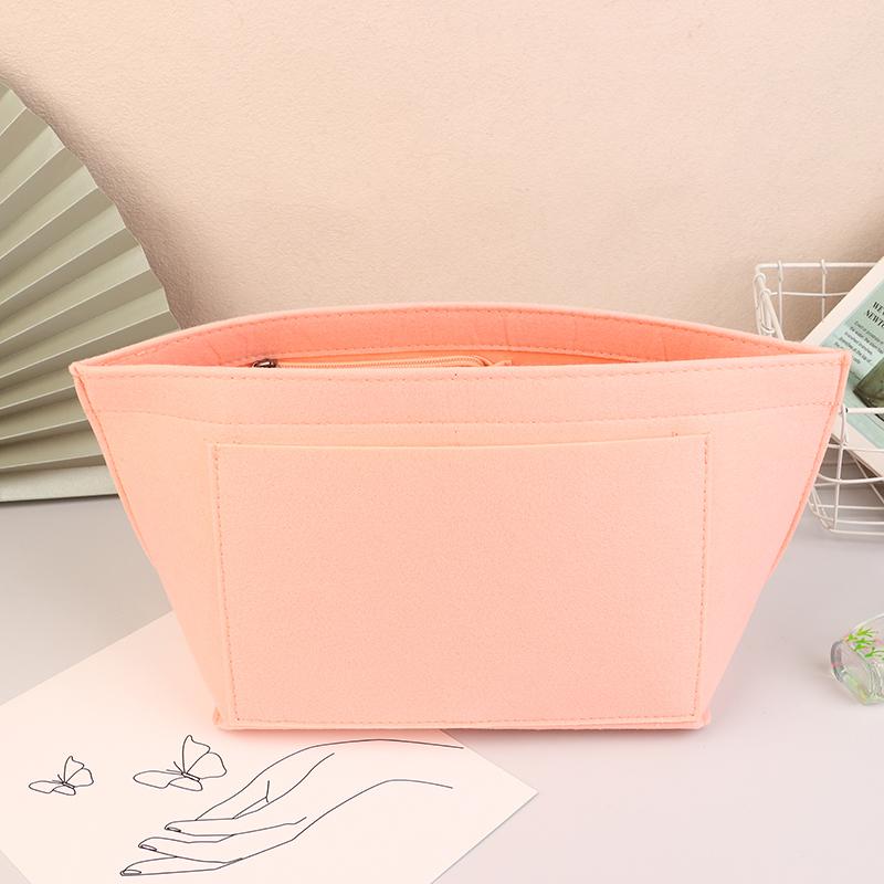 Felt Insert Lining Cosmetic Bag Purse Organizer Insert For Handbags Support Liner Felt Bag Organizer For Purse Tote Bag Insert