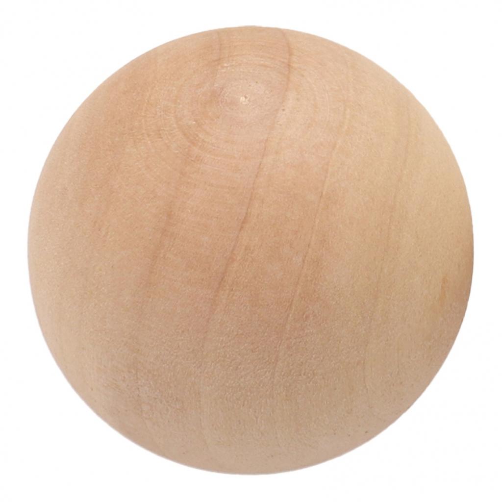 Unpainted Wooden Balls Sizes 30mm To 60mm Natural Wood Ready for Decorating