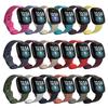 New Soft Wristbands Silicone Wrist Strap Bracelet Solo Loop Strap Replacement Watch Band