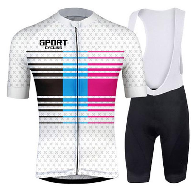 2026 Sommer Set Atmungsaktiver Radanzug Neuer Radanzug Kurzarm Set Herren und Damen Sommer Radsportausrüstung Atmungsaktiver Rennrad Overall