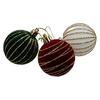 12PCS Classic Christmas Balls Perfect for Tree and Event Ornamentation