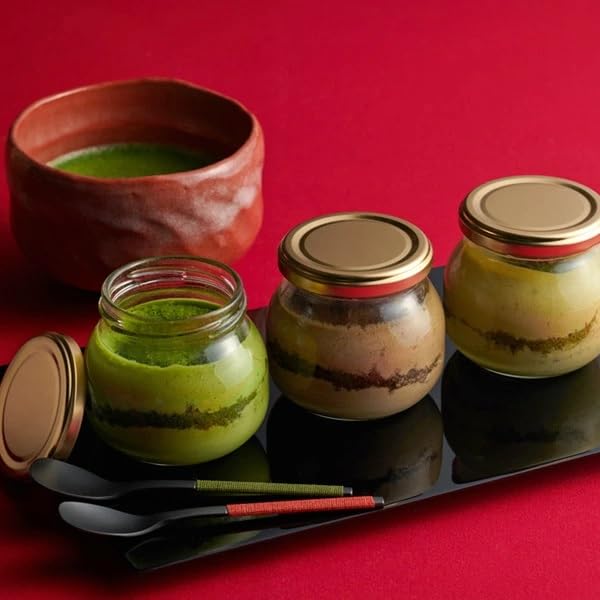 Itokyuemon Uji Tiramisu Tiramisu Perfect Gift for Birthdays (Uji Matcha, Hojicha, Genmaicha) 6-Piece Assortment,