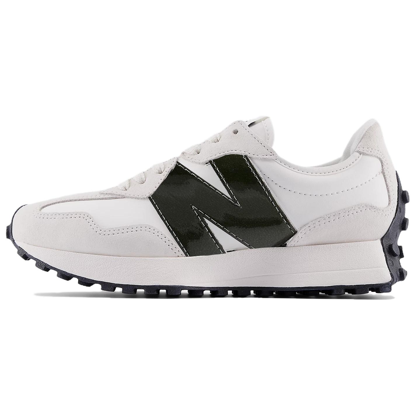 New Balance  327 White Dark Green Women Sneakers WS327JWA 36.5