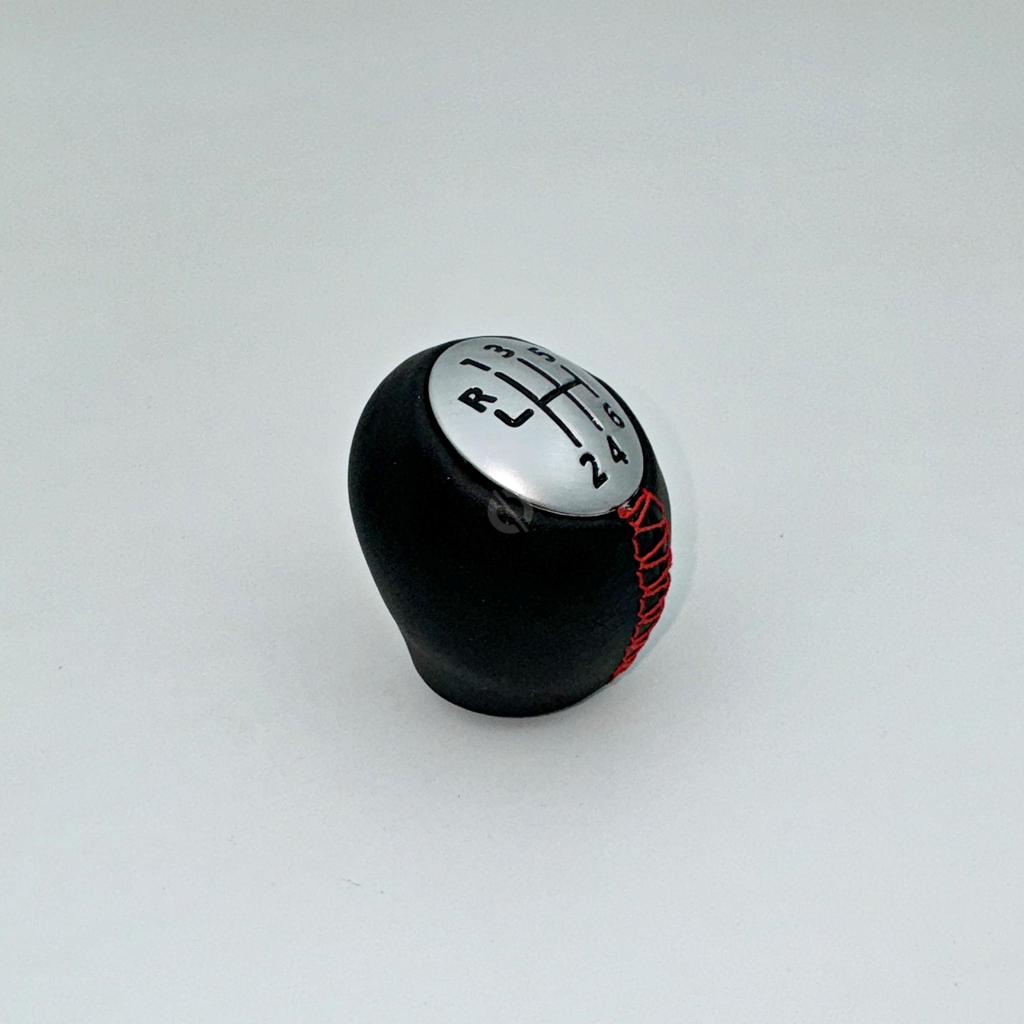 Gear Knob for Dacia Duster Gear Shifter for Renault Fluence Megane MK3 328650024R Red Stitched