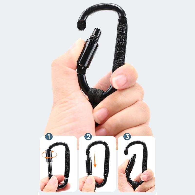 Water Bottle Lanyard With Hook Anti-loss Rope Backpacks Hanging Buckles Small Tool Braids Rope Key Rings Easy To Use