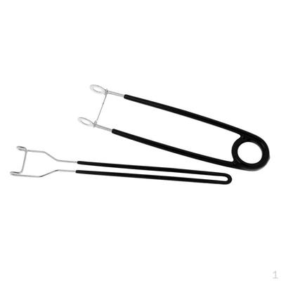 Stainless Mouth Jaw Spreader Lock Hook Remove Tackle Tool Kits Fishing Accessories