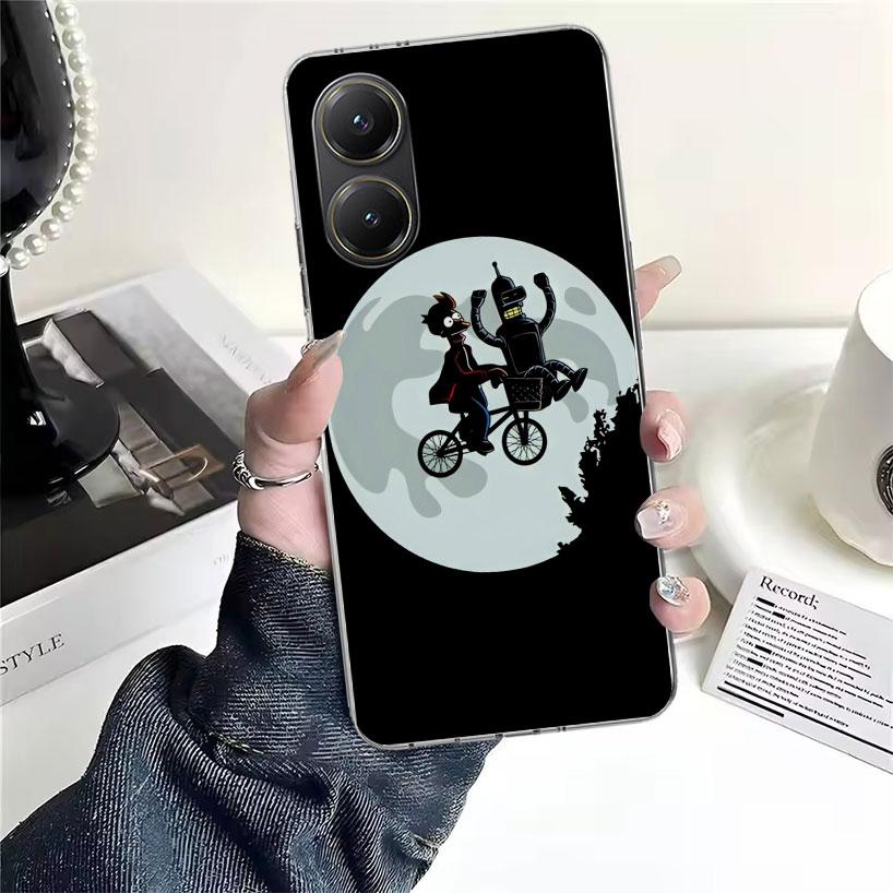 Futurama Planet Express Soft Phone Case For Xiaomi Redmi 15C 15 13C 13 Poco X5 X6 X7 F7 Ultra M7 12C 12 10 10C 9C 9A 9T 9 Fundas