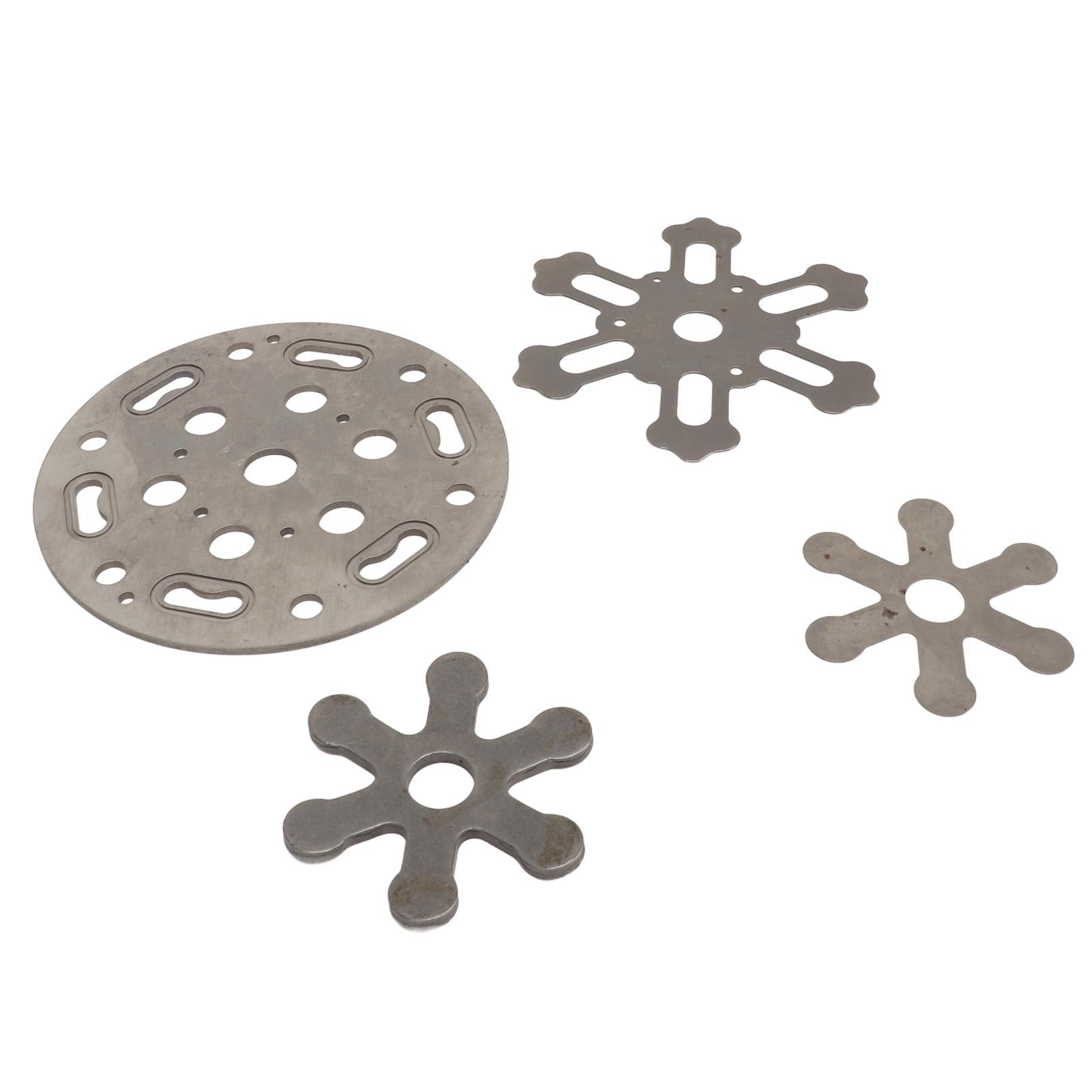 AC Compressor Valve Plate Car Air Conditioning Compressor Valve Plate Gasket Replacement for Citroen SD 6V12 Set of 4