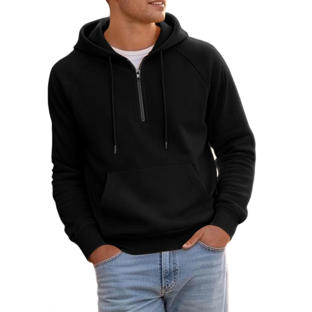 Unisex Color -Lined Zip Up Hoodie Casual Loose Fit Long Sleeve Fall Jacket